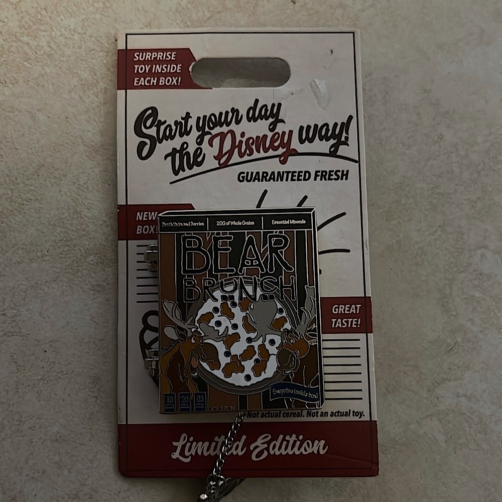 Disney Limited Edition Bear Brunch Pin 2020